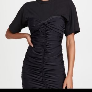 Bodycon Crewneck Tee Dress T by Alexander Wang